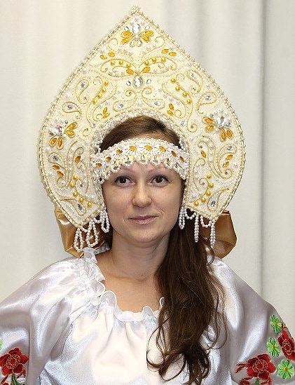 кокошник " Русская краса" — дополнительный ракурс